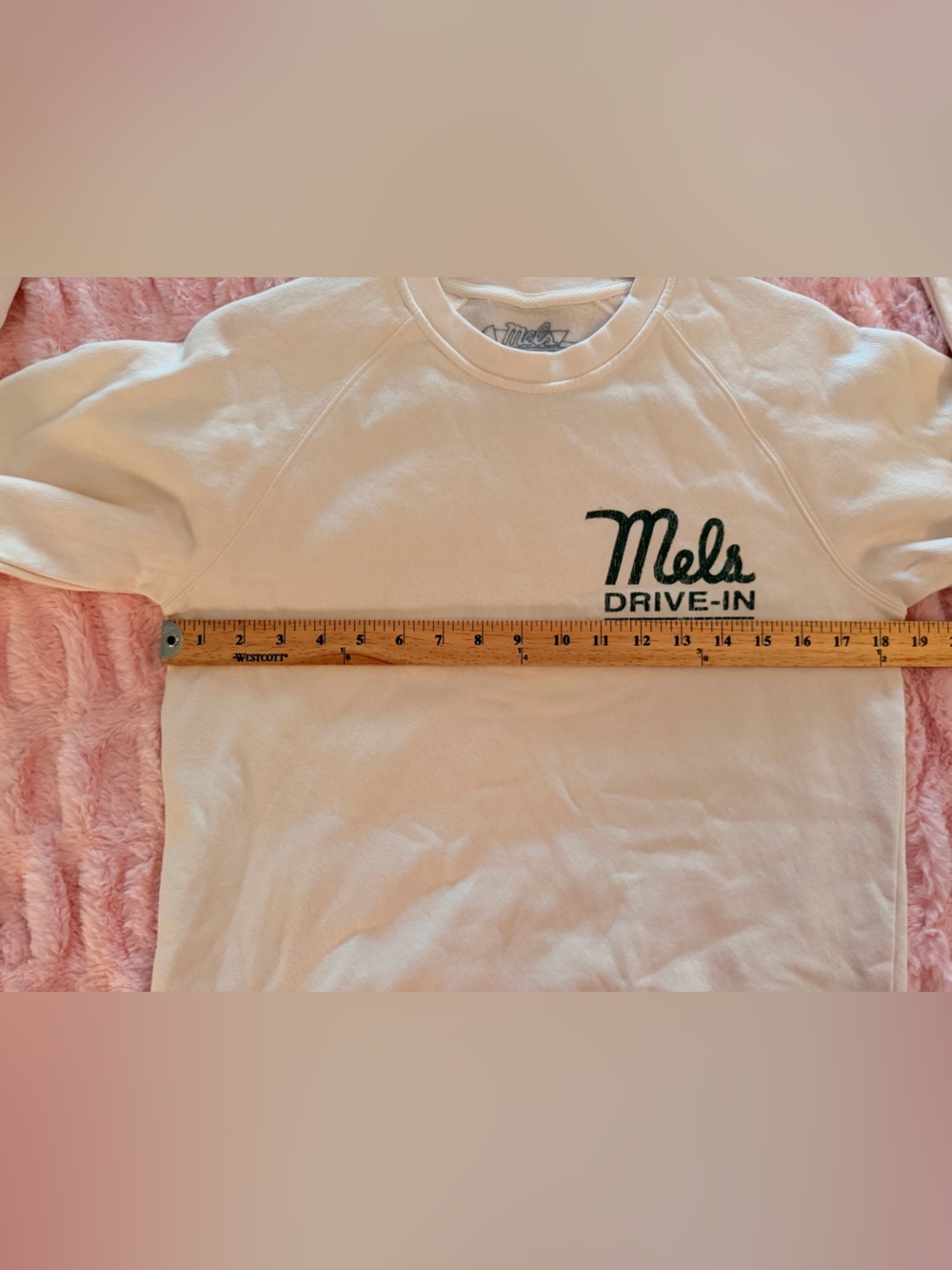 MEL’S DRIVE-IN DINER Oversized Graphic Sweatshirt - Picture 7 of 10